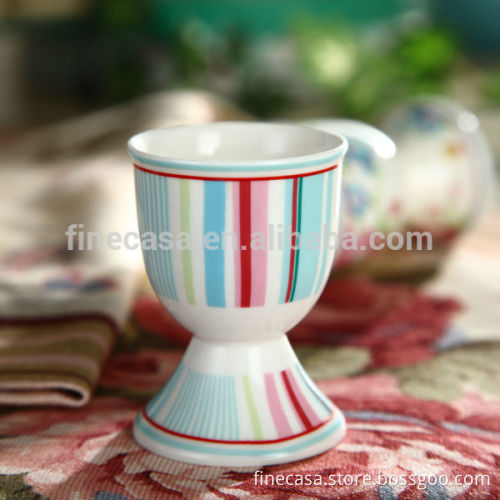 Elegant Design New Bone China Ceramic Egg Cups                
                                    Quality Assured